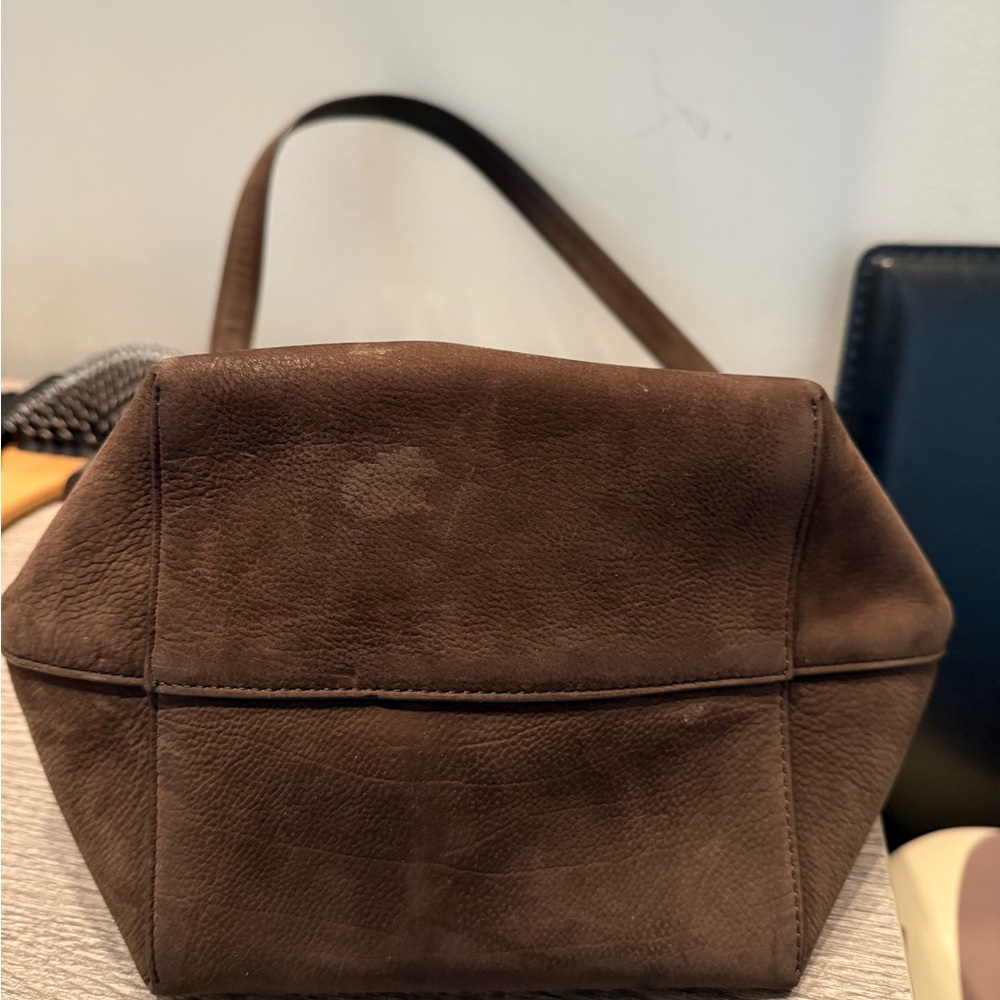 The row Brown nubuck Shoulder Tote - Picture 6 of 6